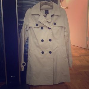 GAP Cream Trench Coat